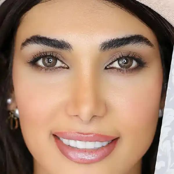 لنز رنگی چشم اکسیژن آی شماره 310 مدل mocha brown — تصویر ۳