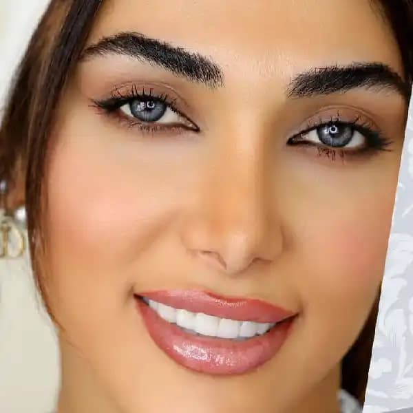 لنز رنگی چشم اکسیژن آی شماره 308 مدل silver ice