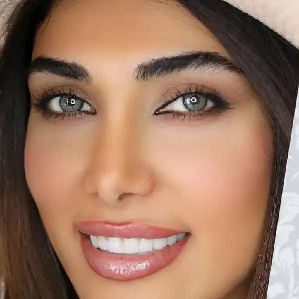 لنز رنگی چشم اکسیژن آی شماره 306 مدل misty gray