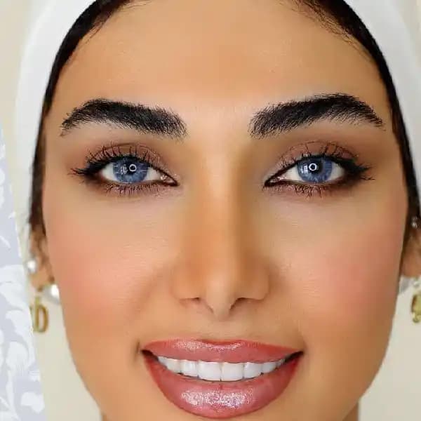 لنز رنگی چشم اکسیژن آی شماره 305 مدل blue — تصویر ۳