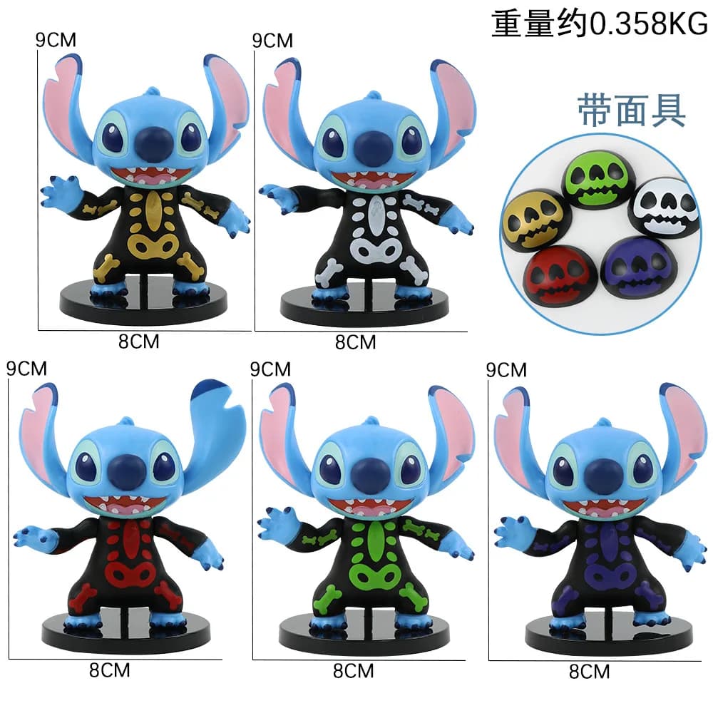فیگور استیچ Stitch مجموعه 5 عددی — تصویر ۵
