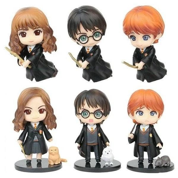 فیگور هری پاتر Harry Potter مجموعه 6 عددی — تصویر ۲