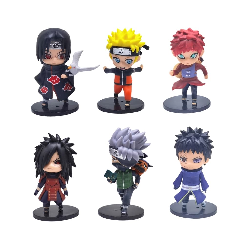 فیگور ناروتو Naruto مجموعه 6 عددی