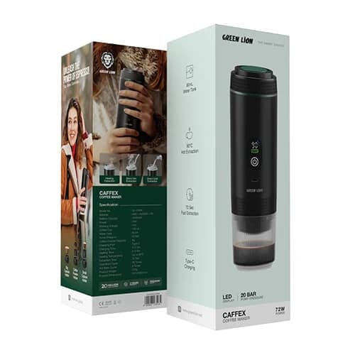 قهوه‌ساز قابل حمل گرین‌لاین CAFFEX Coffee Maker — تصویر ۴