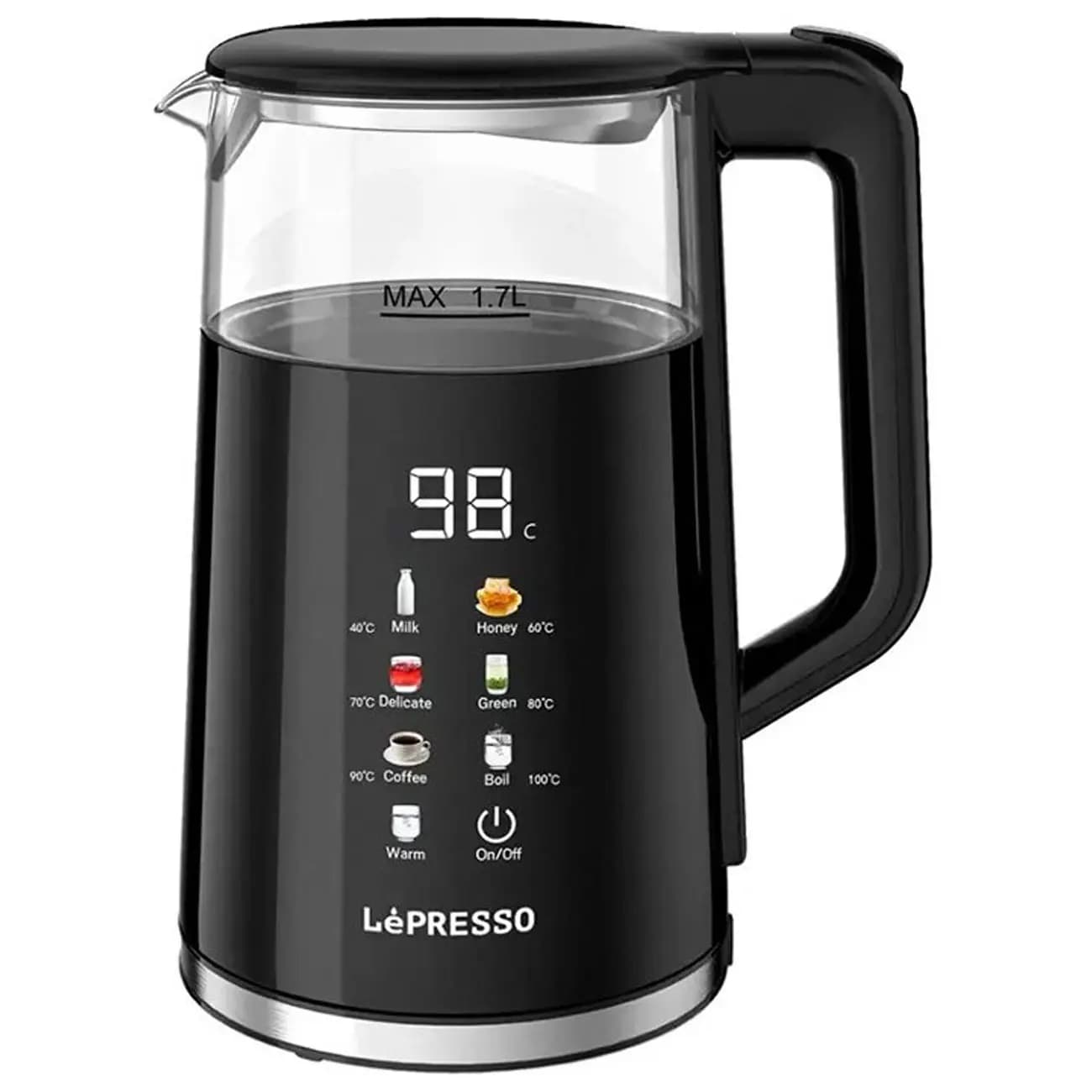 کتری برقی لپرسو مدل Electric Window Kettle ظرفیت 1.7 لیتر