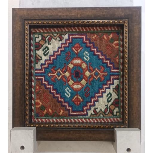 گلیم دستباف عشایری دیواری سایز 20*20 — تصویر ۲