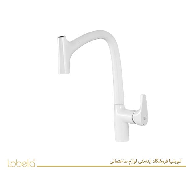 شیر ظرفشویی شلنگدار مدل کروسفید کی دبلیوسی KWC