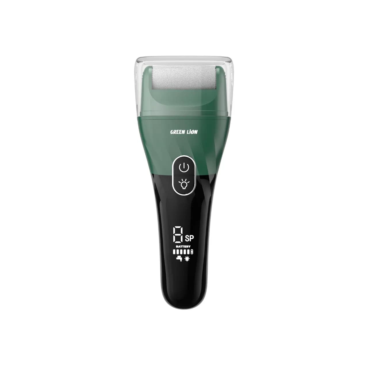 سنگ پا شارژی گرین لاین مدل Callus Remover ضد آب با 3 سر قابل تعویض
