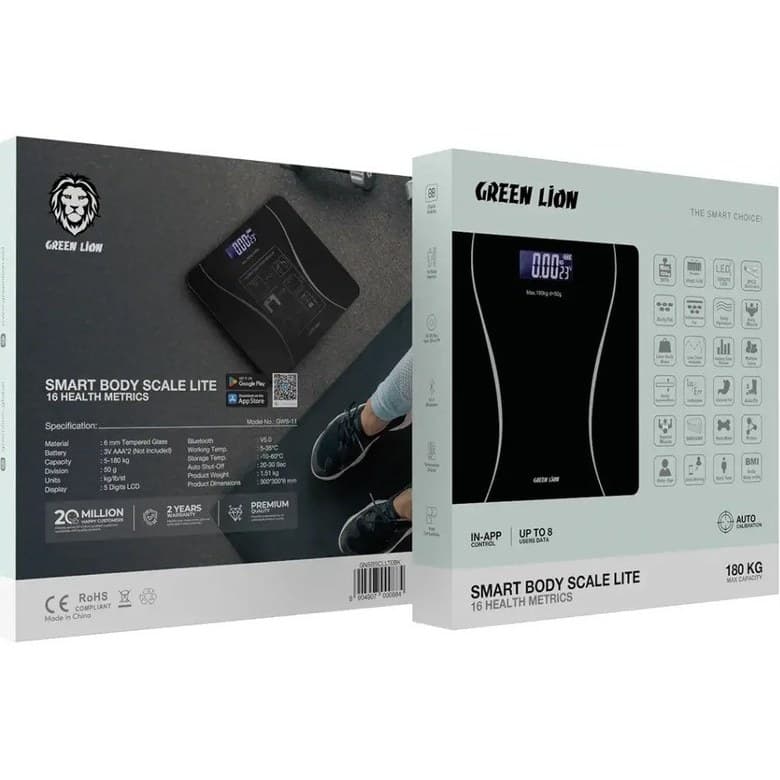 ترازوی هوشمند گرین لاین مدل Smart Body Scale Lite — تصویر ۳