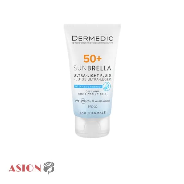فلویید ضدآفتاب اولترا لایت پوست چرب درمدیک SPF 50+