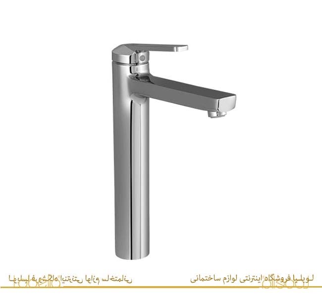 شیر روشویی کی دبلیو سی مدل دومو 2 پایه بلند کروم KWC — تصویر ۲