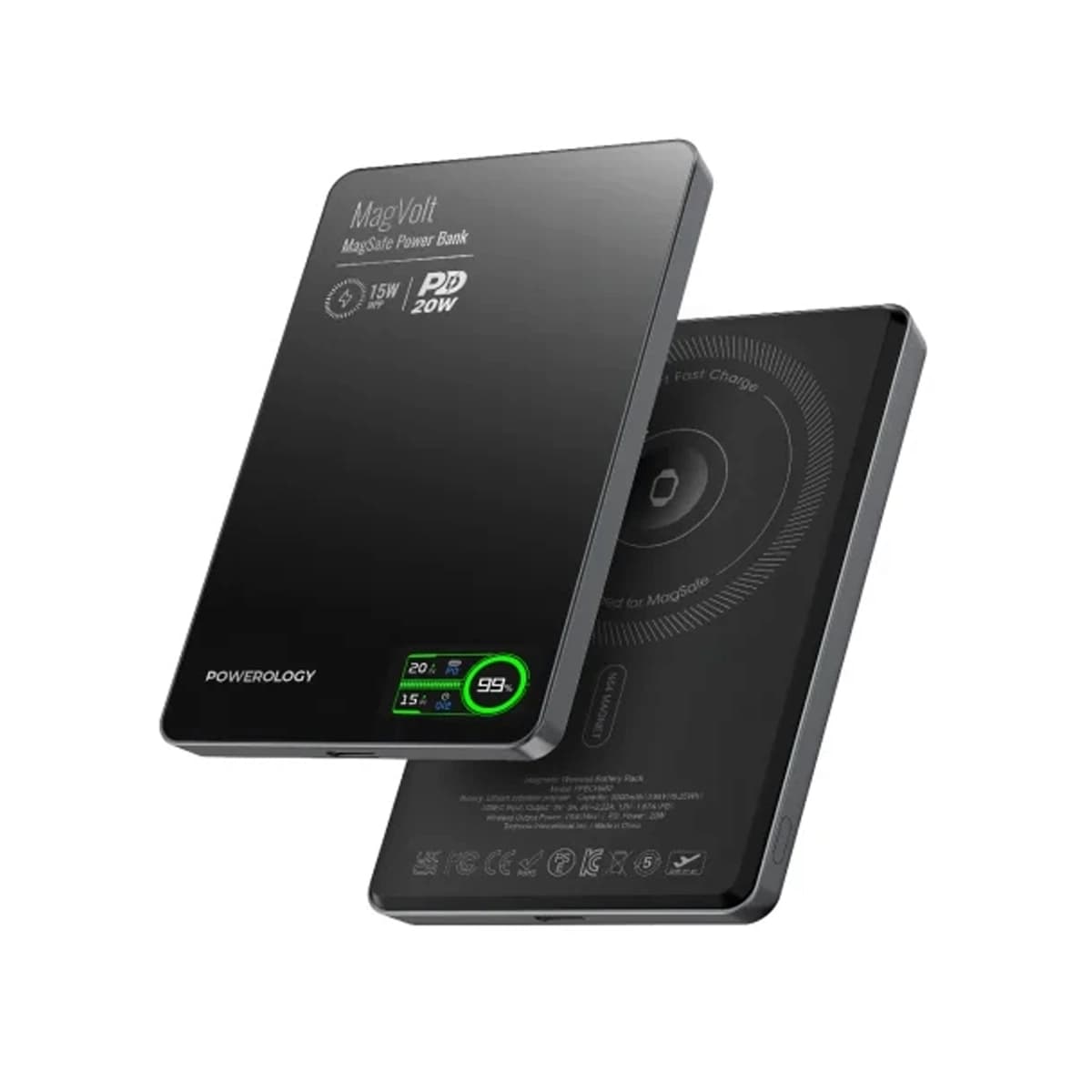 پاوربانک MagVolt 5000mAh Magnetic پاورولوجی
