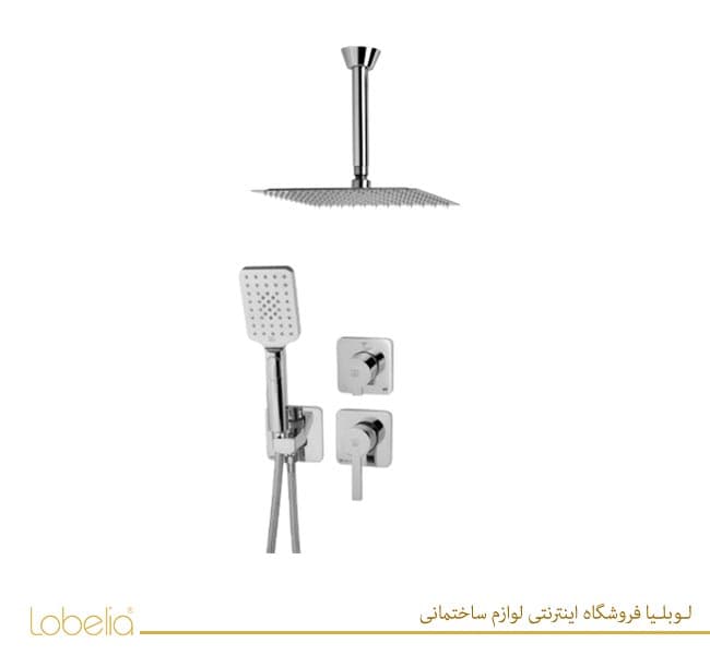 متعلقات شیر دوش توکار متیس کروم تیپ 3 kwc کی دبلیوسی — تصویر ۲