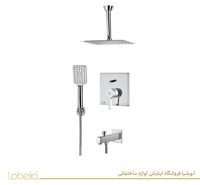 متعلقات شیر دوش توکار آوا کروم تیپ 4 kwc کی دبلیوسی