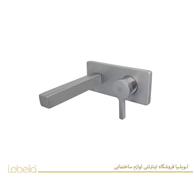 متعلقات شیر دستشویی توکار کروم مات آوا kwc کی دبلیوسی
