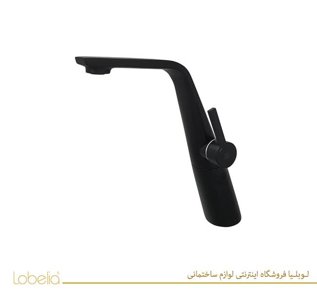 شیر دستشویی متیس پایه بلند مشکی KWC کی دبلیوسی