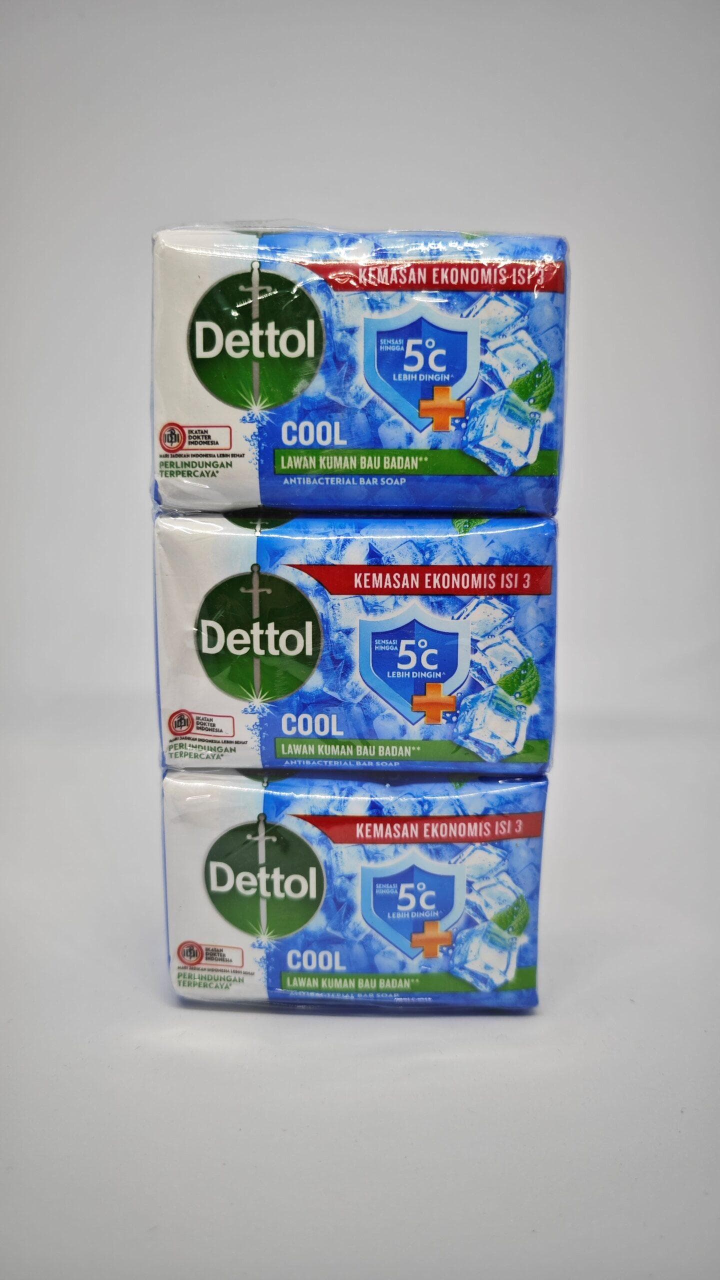 صابون آنتی‌باکتریال دتول DETTOL مدل خنک نعنایی حجم 100بسته 6 عددی