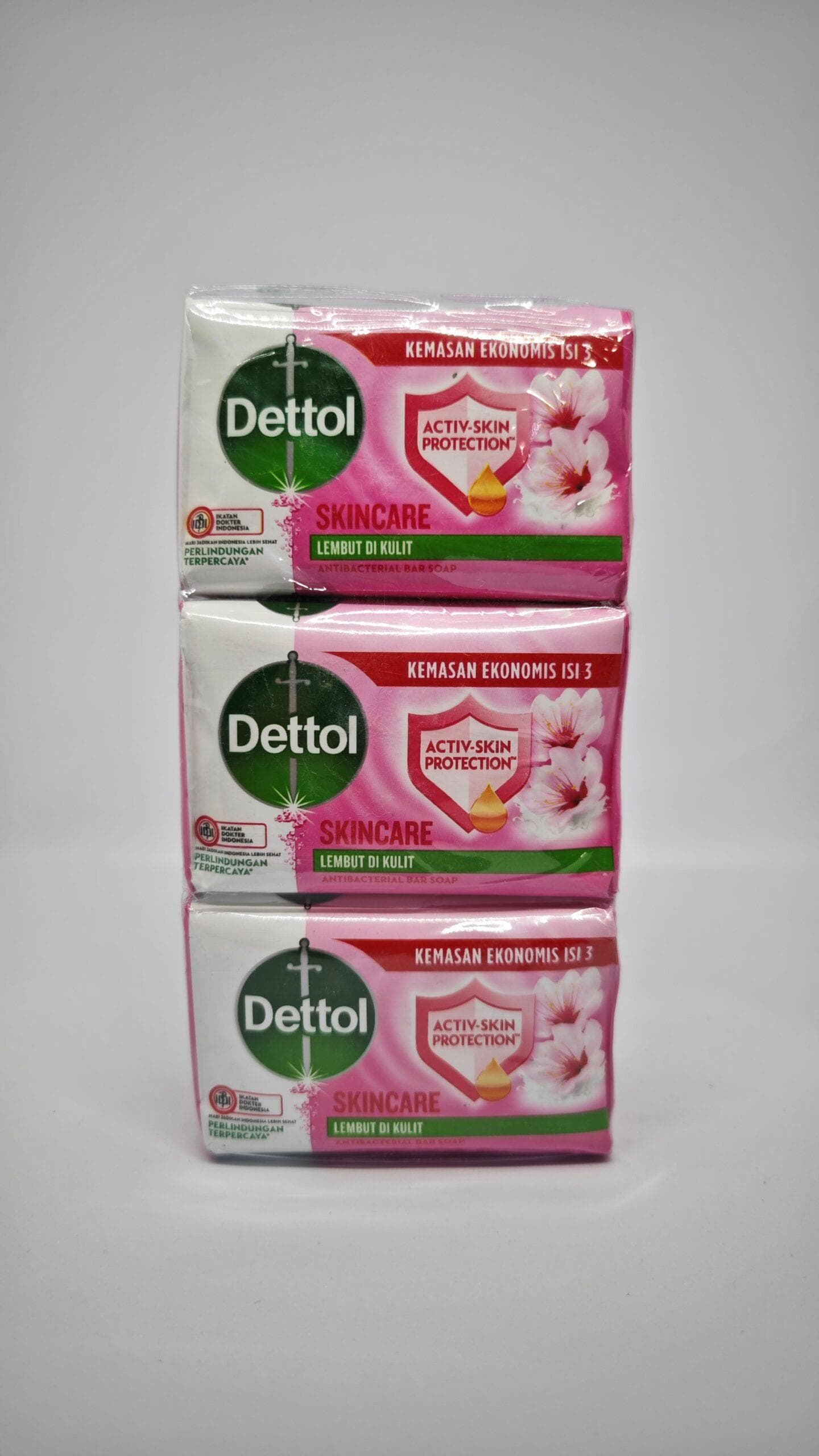 صابون آنتی‌باکتریال دتول DETTOL مدل شکوفه گیلاس حجم 100بسته 6 عددی