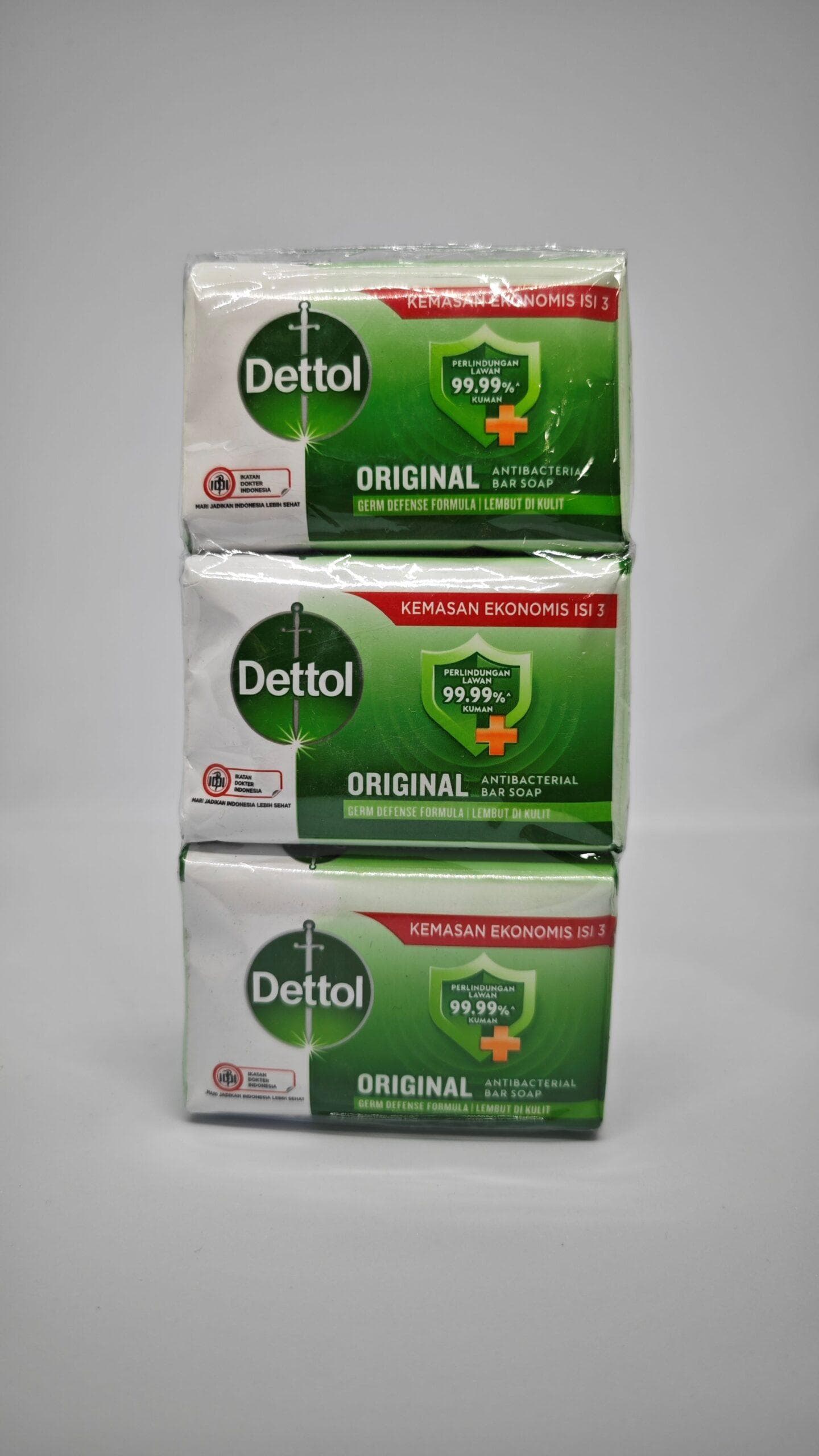 صابون آنتی‌باکتریال دتول DETTOL مدل اورجینال حجم 100بسته 6 عددی