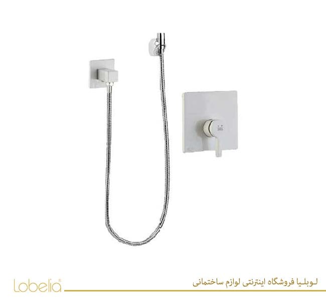 متعلقات شیر توالت توکار سفید آوا kwc کی دبلیوسی
