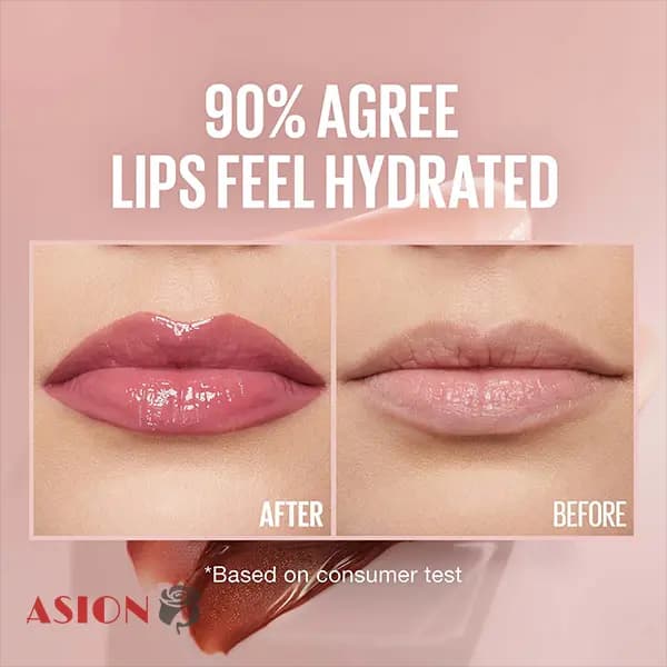 لیپ گلاس میبلین مدل lifter gloss حاوی هیالورونیک اسید — تصویر ۹