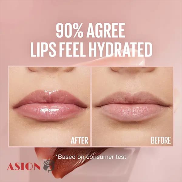 لیپ گلاس میبلین مدل lifter gloss حاوی هیالورونیک اسید — تصویر ۳
