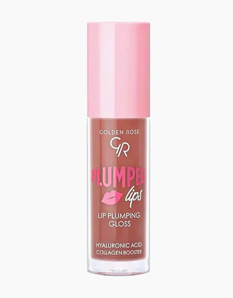 رژ لب مایع حجم دهنده گلدن رز مدل Plumped