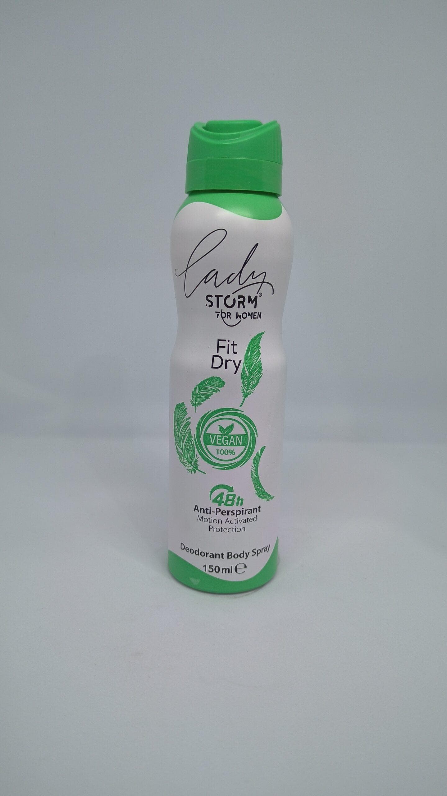 اسپری ضد تعریق زنانه استورم STORM مدل Fit Dry حجم 150 میلی — تصویر ۴