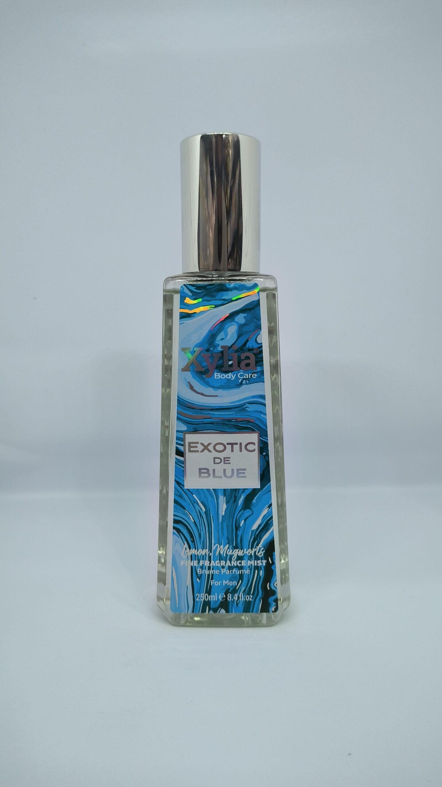 میست بدن و مو مردانه XYLIA مدل EXOTIC DE BLUE حجم 250 میل