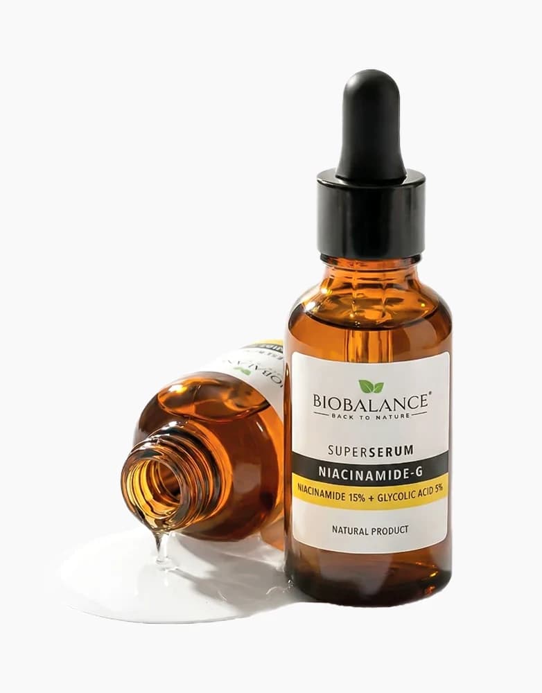 سوپر سرم نیاسینامید 15% و گلیکولیک اسید 5% بیوبالانس | 30 میل — تصویر ۳