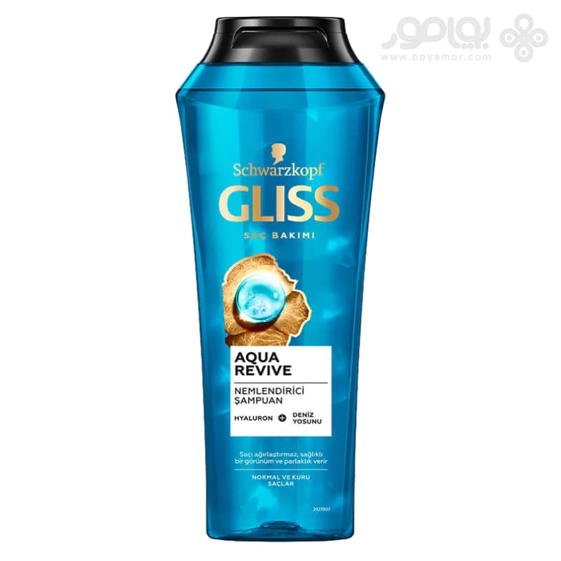 شامپو گلیس مدل AQUA REVIVE | حجم 400 میل — تصویر ۶