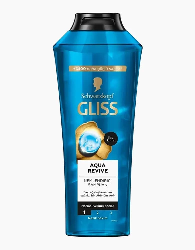 شامپو گلیس مدل AQUA REVIVE | حجم 400 میل — تصویر ۲