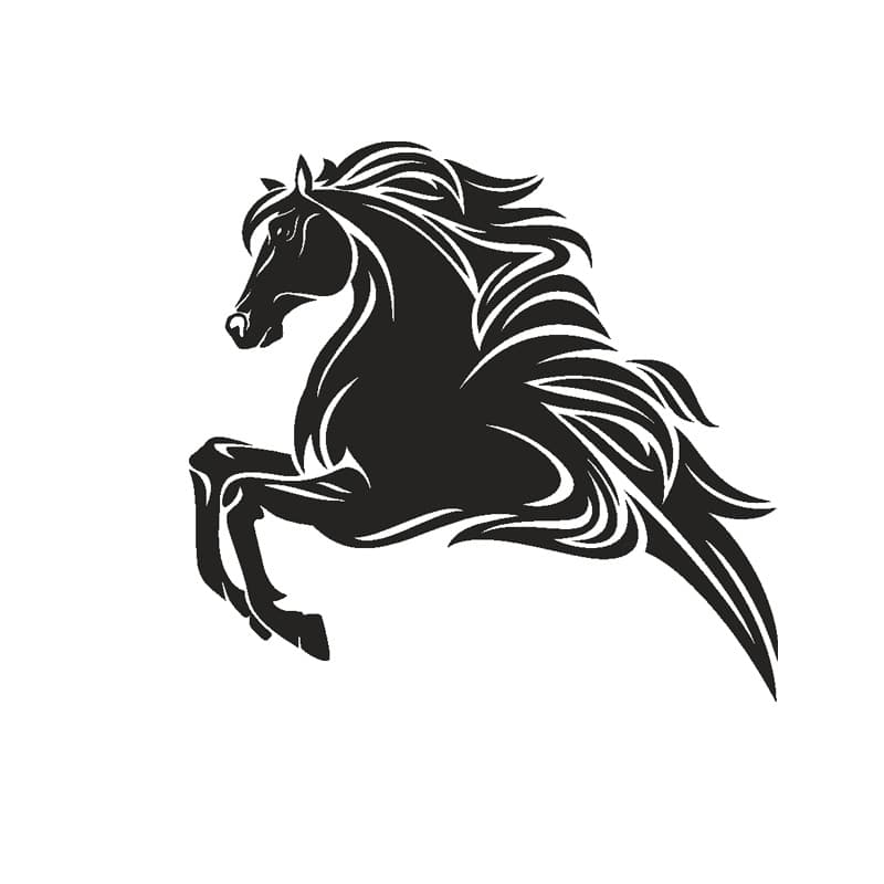 برچسب طرح اسب پرشی کد 2734 — تصویر ۶