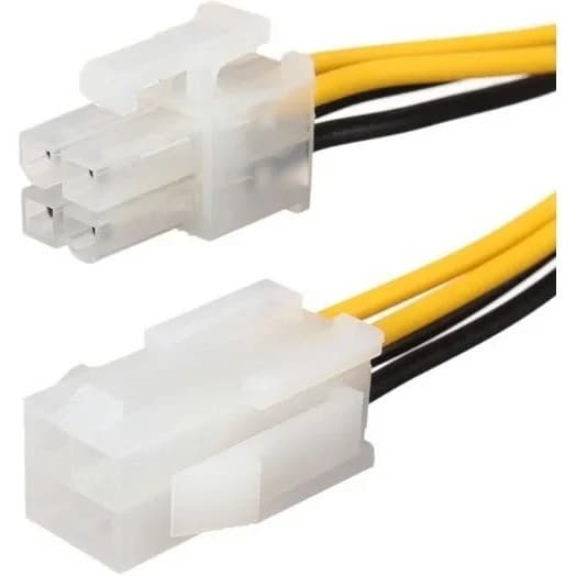 کابل افزایش طول 4 پین به 4 پین پردازنده CPU