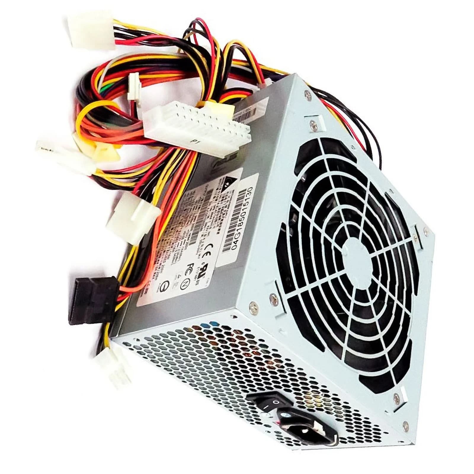 پاور کامپیوتر(منبع تغذیه) asus MODEL:GPS-300A 250w کارکرده (فن بزرگ ، اوریجینال) 250وات و در حالت پیک 300 وات غیرماژولار بدون استاندارد ۸۰ پلاس — تصویر ۴