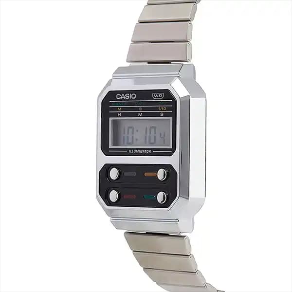 ساعت مچی کاسیو مردانه کد A100WE-1ADF — تصویر ۳