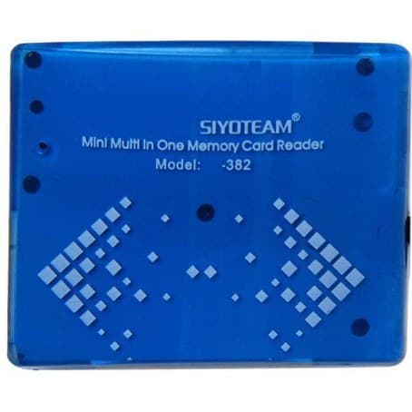 رم ریدر (کارت خوان)SIYOTEAM SY-382 رنگ آبی