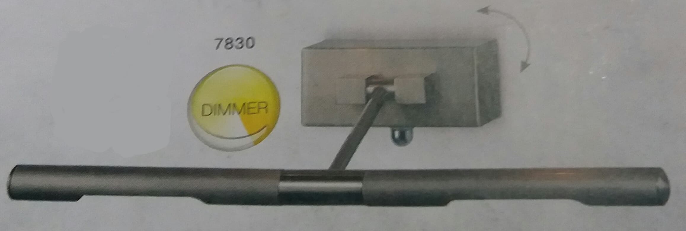 چراغ بالا تابلو دیواری گلوبو مدل 7830