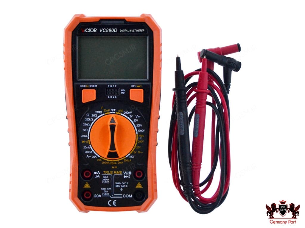 مولتی متر دیجیتال ویکتور-MULTIMETER VC890D VICTOR