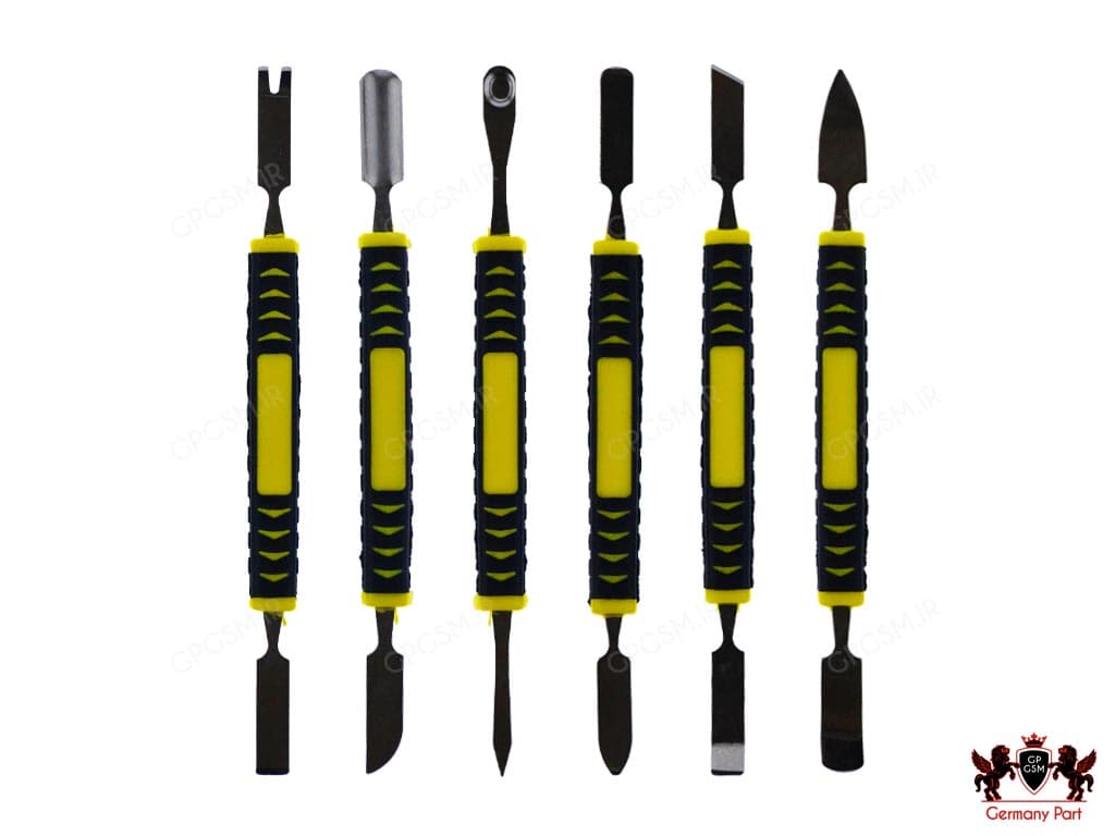 قاب بازکن و اسپاتول- OPENING TOOL YELLOW HAND CROWBAR — تصویر ۴