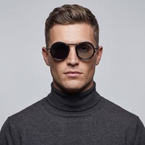 عینک آفتابی گرد دیتا مدل چرخشی ND9