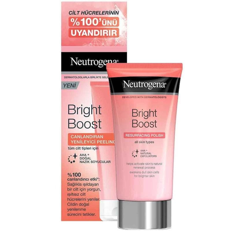 کرم لایه‌بردار پوست نوتروژینا Bright Boost Resurfacing Polish