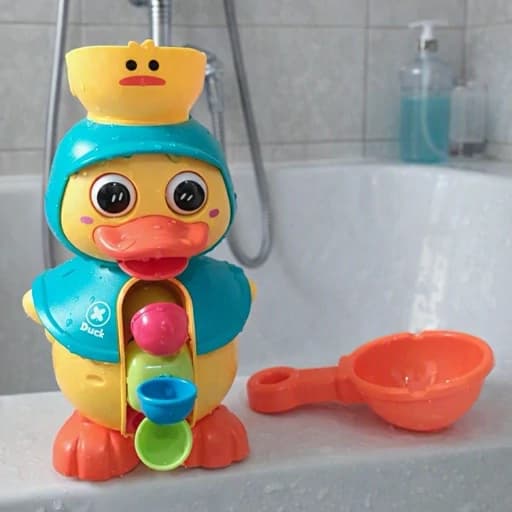 اسباب بازی اردک حمام چشم چرخشی