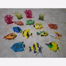 اسباب بازی مجموعه فیگور حیوانات دریایی 16 عددی 5571 — تصویر ۶