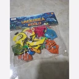 اسباب بازی مجموعه فیگور حیوانات دریایی 16 عددی 5571 — تصویر ۵