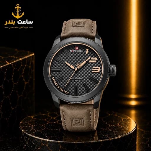 ساعت مچی مردانه نیوی فورس Naviforce NF 9202l B/Y/BN