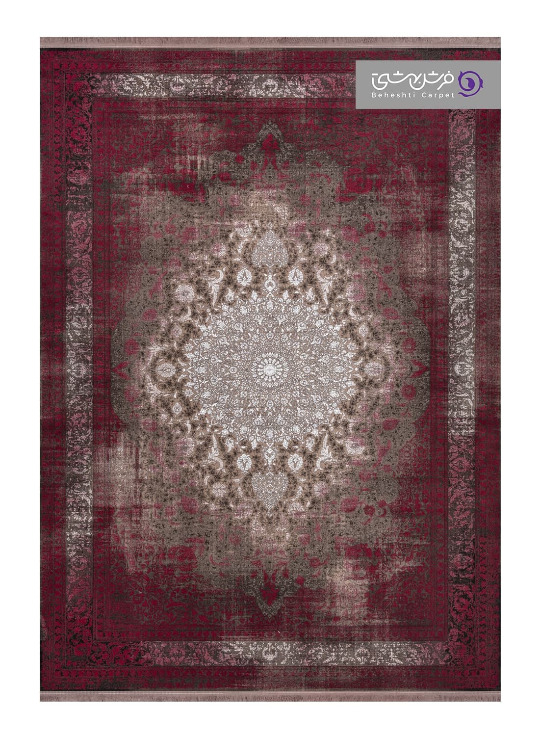 فرش طرح لاوین کد 264