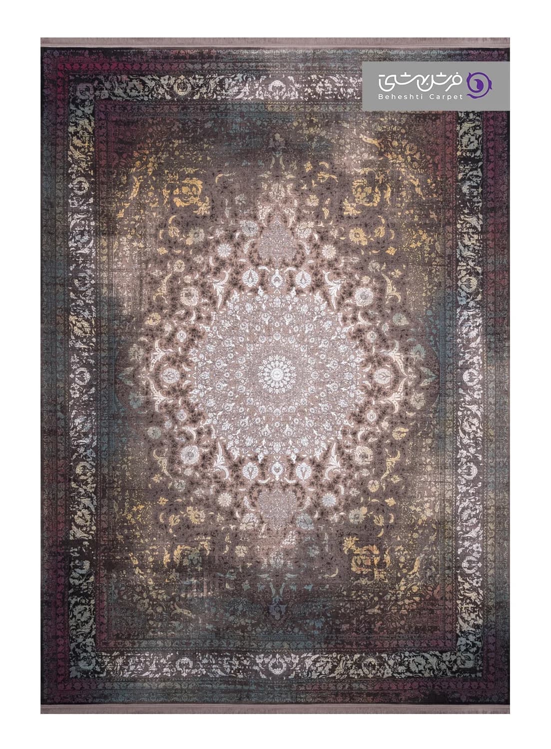 فرش طرح لاوین کد 261