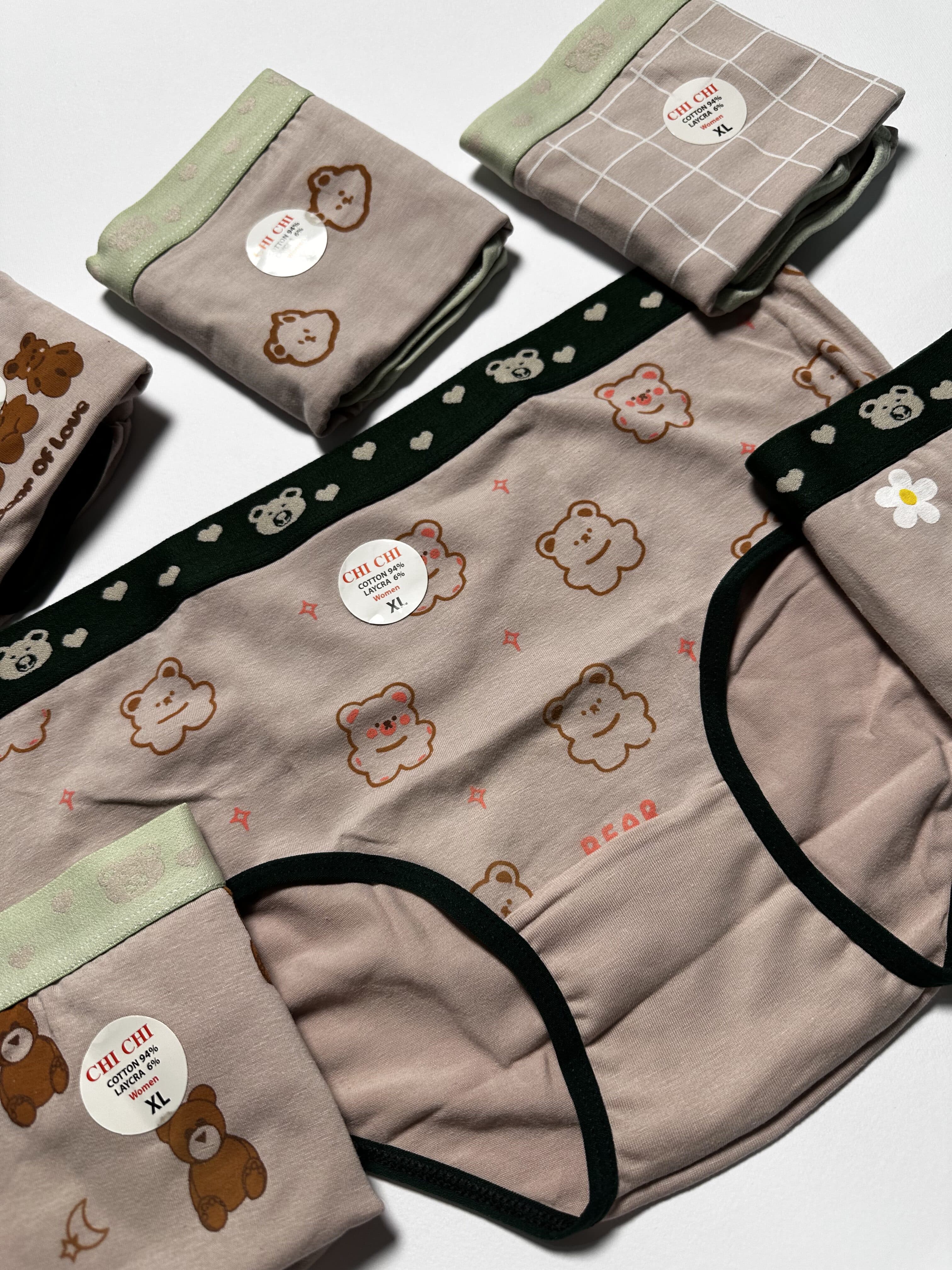 شورت زنانه کشی سایز L تا 3XL — تصویر ۶