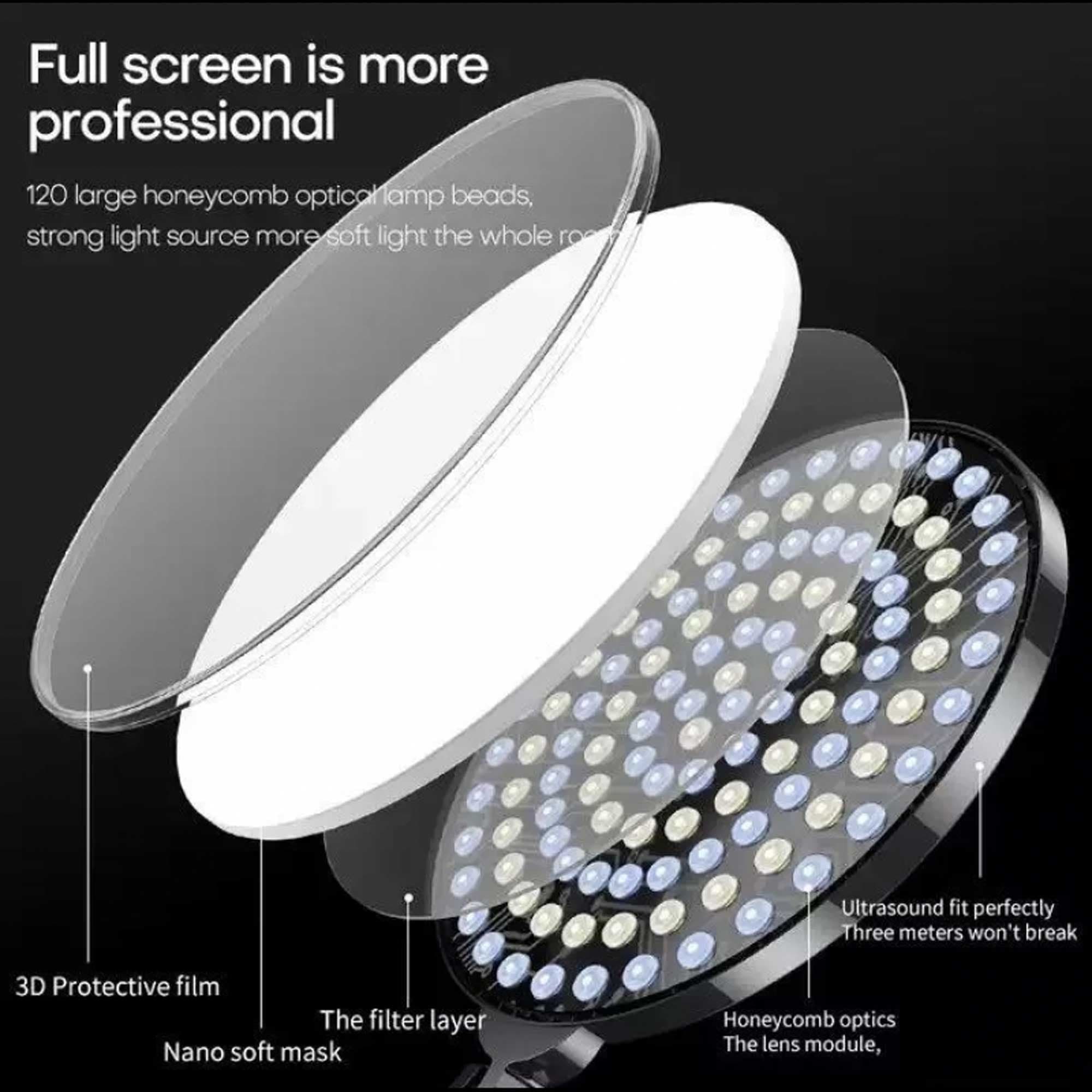 نور ثابت سرامیکی مدل M666 LED 80W — تصویر ۶